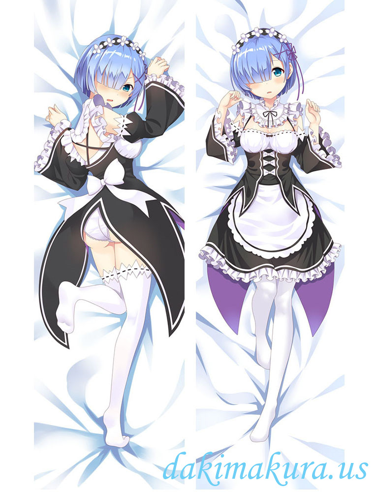 Rem - Re Zero Anime Dakimakura Japanese Hugging Body Pillow Cover